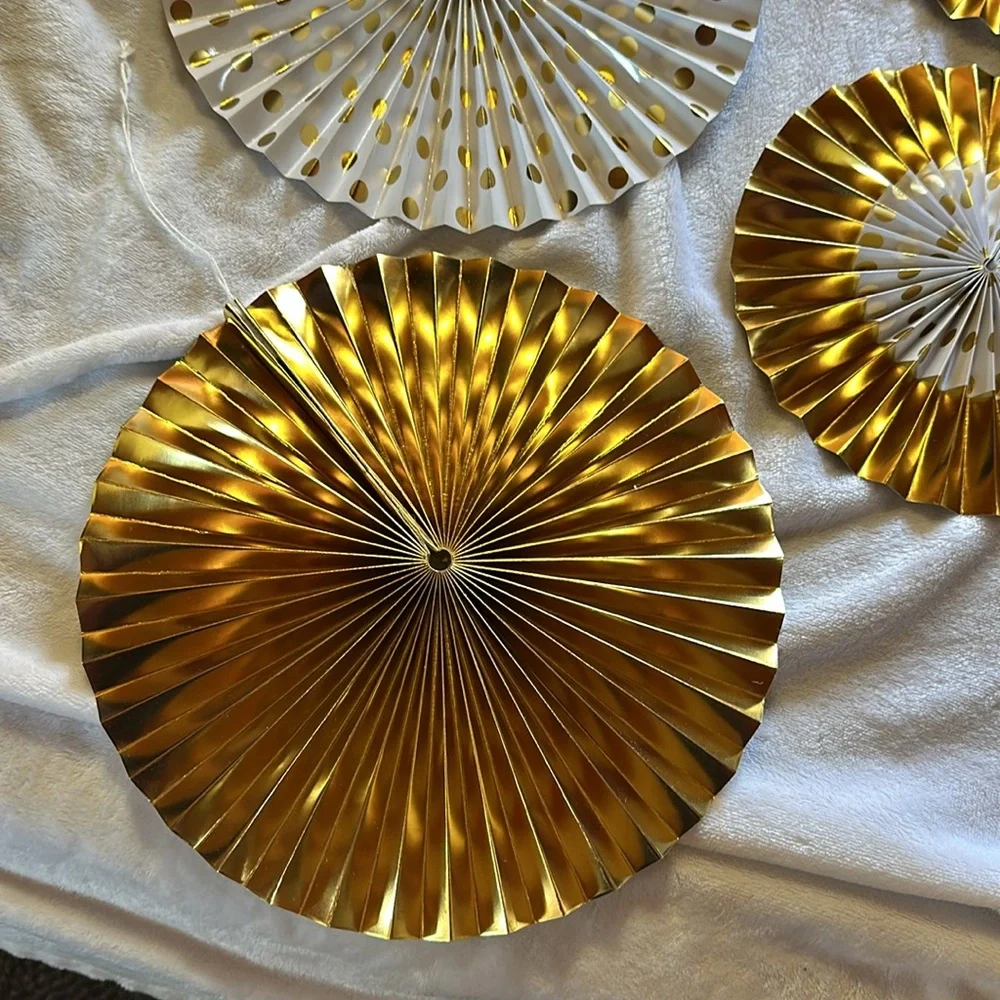Spritz Paper Fans Party Decorations